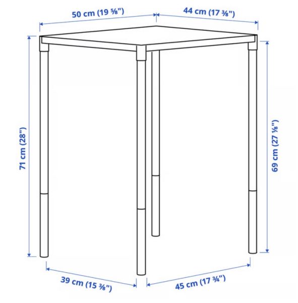 Balkon Set - Tisch & Stuhl