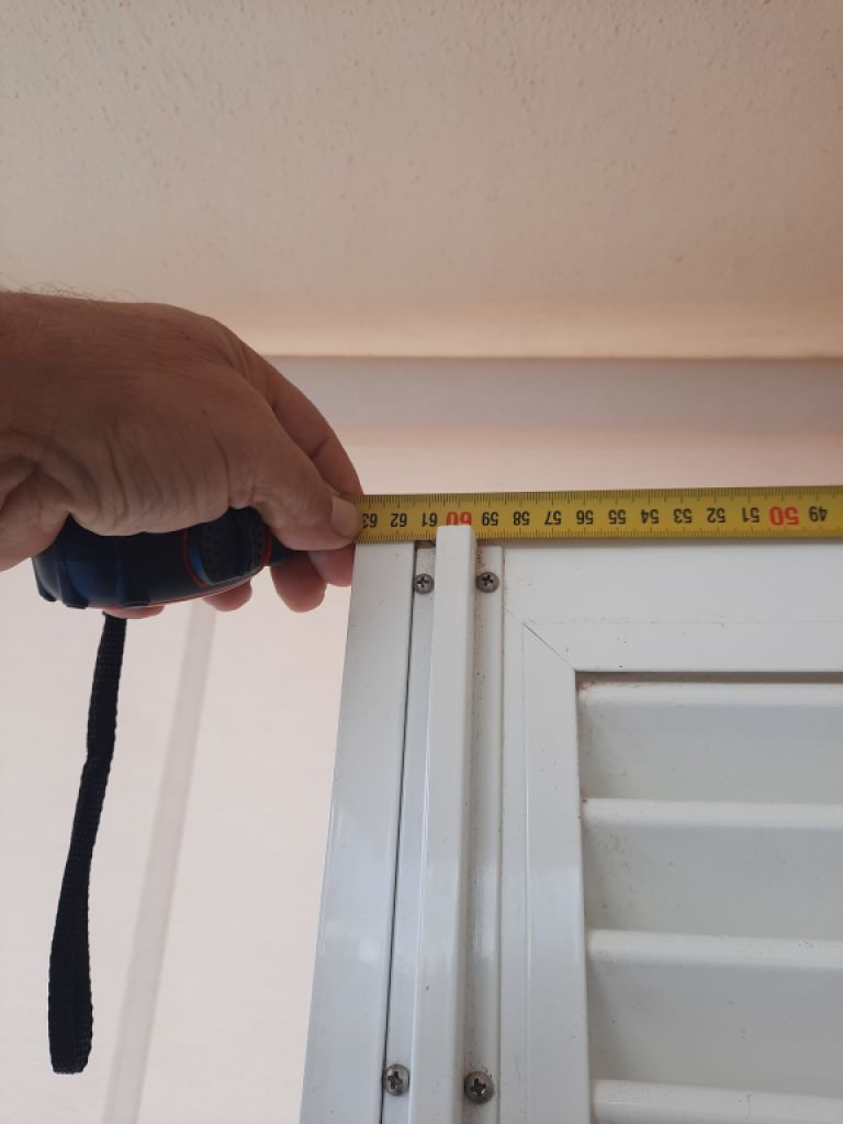 Balkonjalousientüre 4 teilig