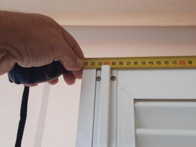 Balkonjalousientüre 4 teilig