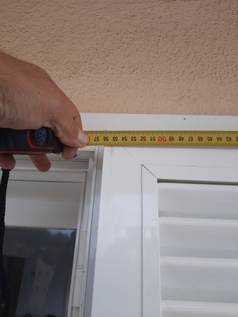 Balkonjalousientüre 4 teilig