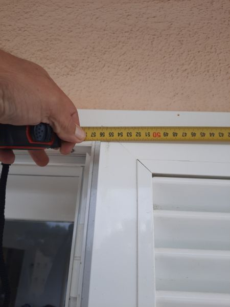 Balkonjalousientüre 4 teilig