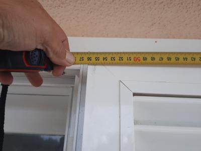 Balkonjalousientüre 4 teilig