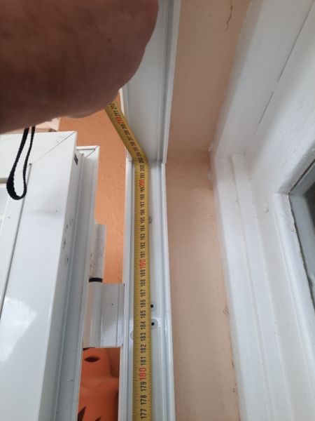 Balkonjalousientüre 4 teilig