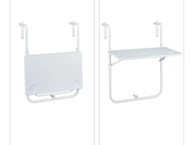 Balkontisch  weiß zum klappen