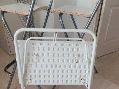 Balkontisch  weiß zum klappen