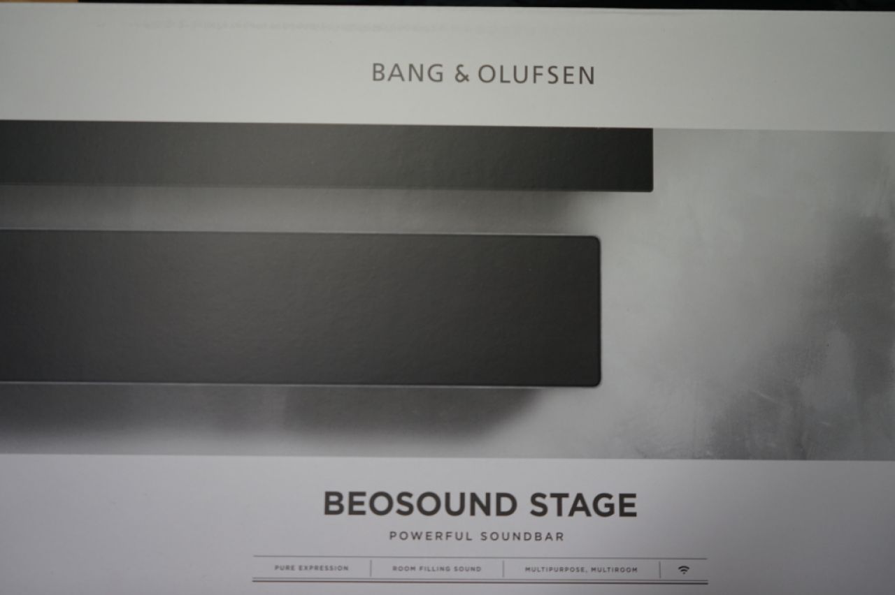 Bang&Olufsen Beosound Stage,neuwertig, schwarz/silber im Originalkarton abzugeben