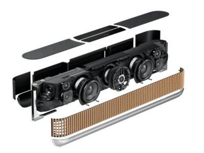 Bang & Olufsen Beovision Theatre 55 / Beosound Theatre 55 OLED 4K mit motorisierter Wandhalterung