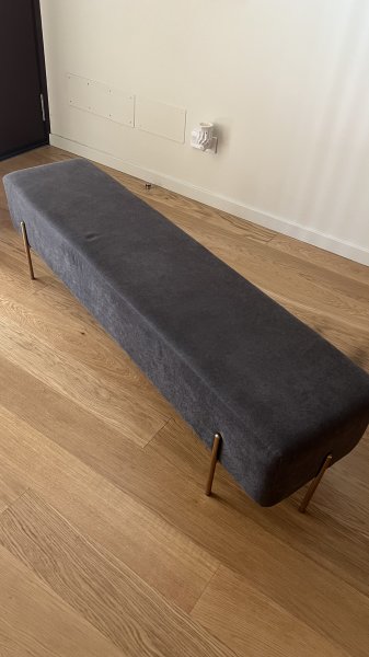 Bench in gray