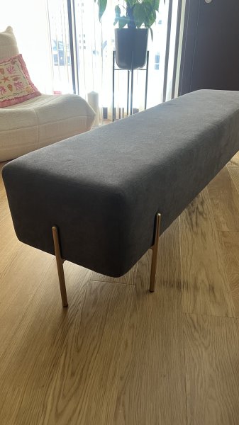 Bench in gray