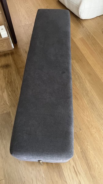 Bench in gray