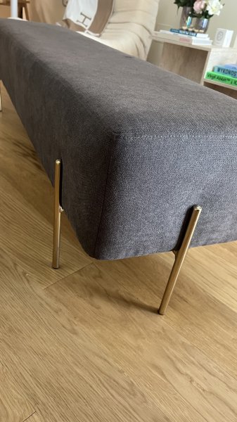 Bench in gray