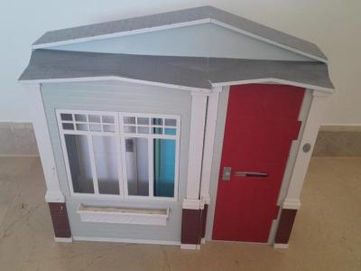Barbie house with accessories