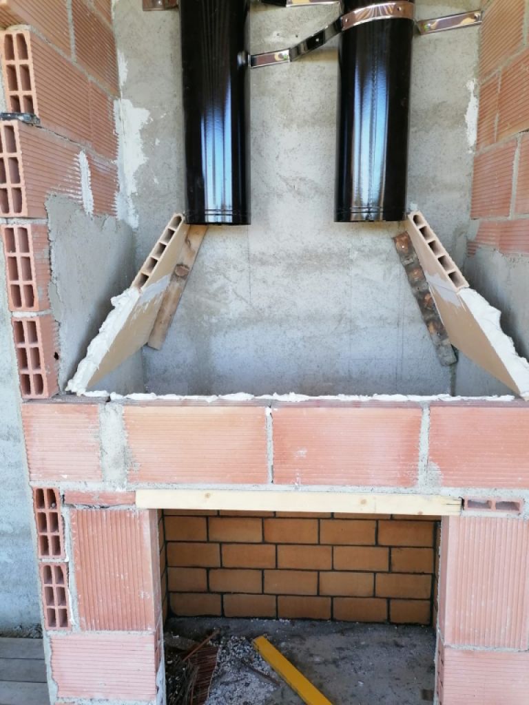 Construction, stone cladding etc.