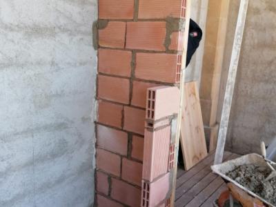 Construction, stone cladding etc.