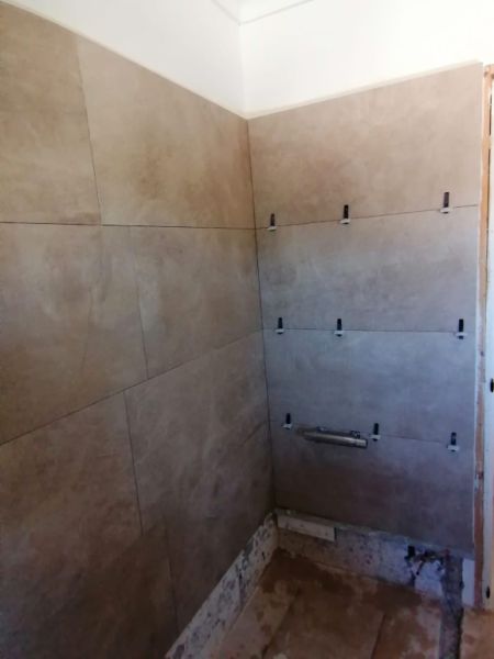 Construction, stone cladding etc.