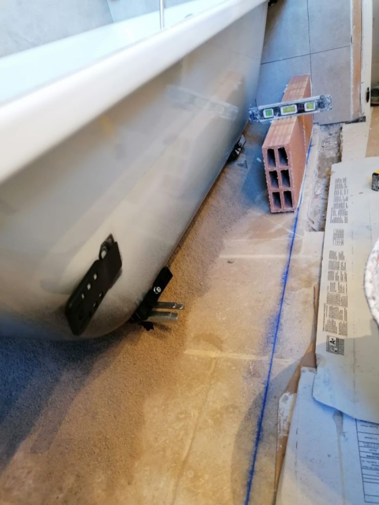 Construction, stone cladding etc.