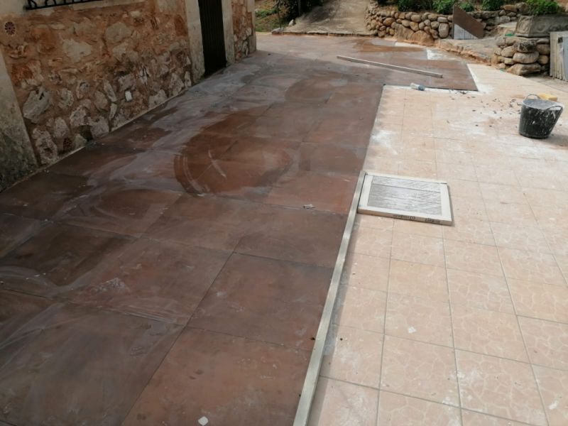 Construction, stone cladding etc.