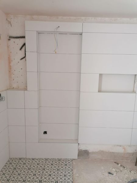 Construction, stone cladding etc.