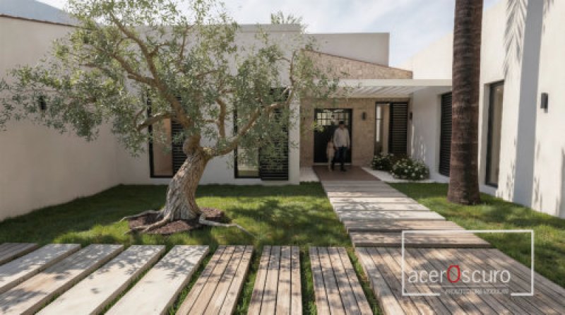 Bauen Mallorca: Fertighaus Finca Modell "Petra"
