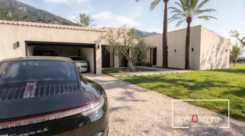 Bauen Mallorca: Fertighaus Finca Modell "Petra"