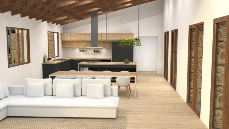 Bauland mit Projekt zum sofort Bauen Porto cristo