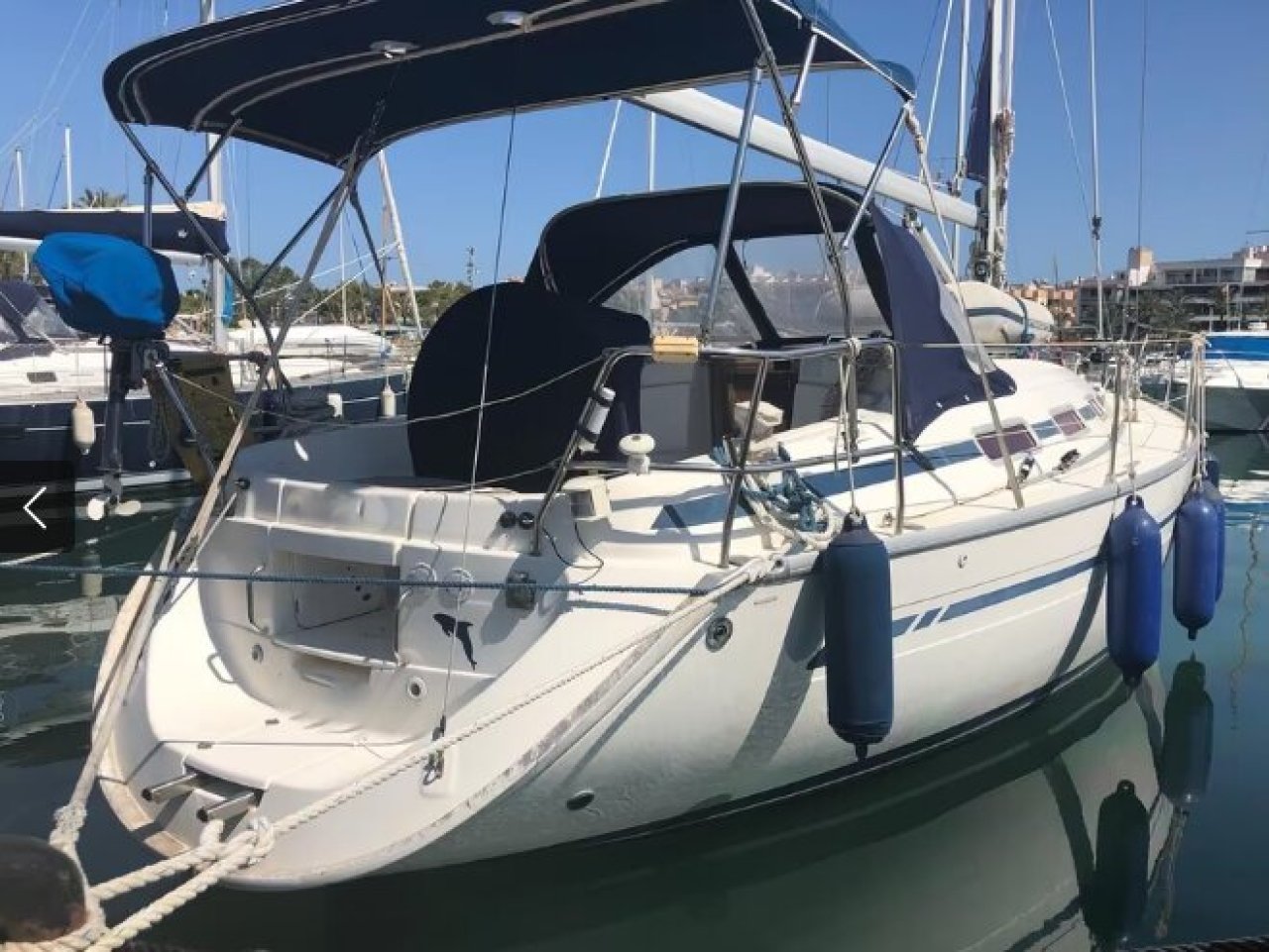 Bavaria Cruiser 32 Segelboot mit Möglichkeit der Liegeplatz Übernahme