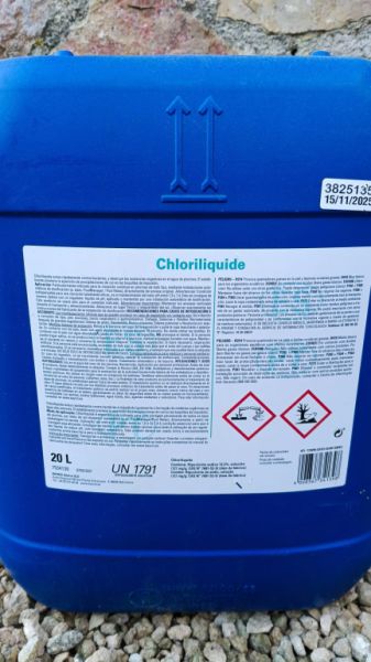 Bayrol Chlorliquide liquid chlorine 20 ltr