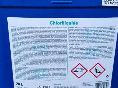 Bayrol Chlorliquide liquid chlorine 20 ltr