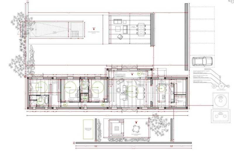 Bebaubares Grundstück mit Projekt nahe Portocolom