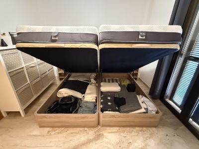 Bedland Bett wie neu kaum benutzt wegen Rückwanderung abzugeben