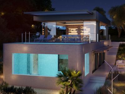 Beeindruckendes Projekt zum Verkauf an der Strandpromenade von Cala Mandia