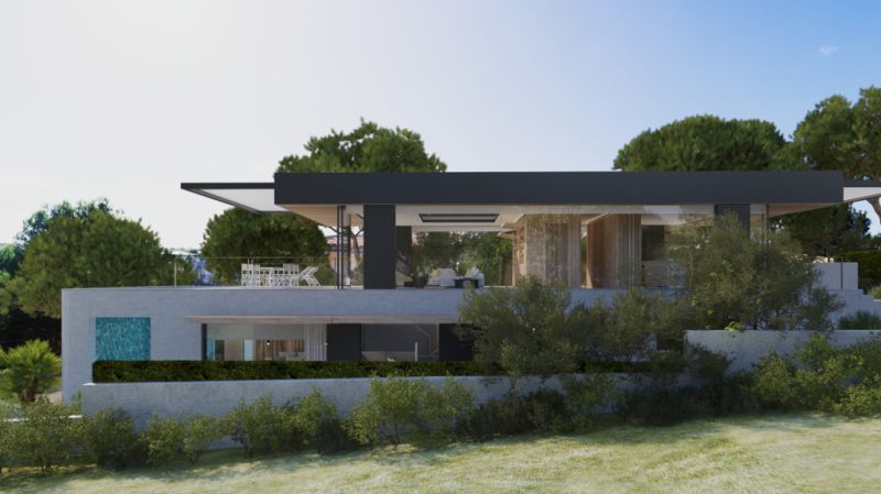 Beeindruckendes Projekt zum Verkauf an der Strandpromenade von Cala Mandia