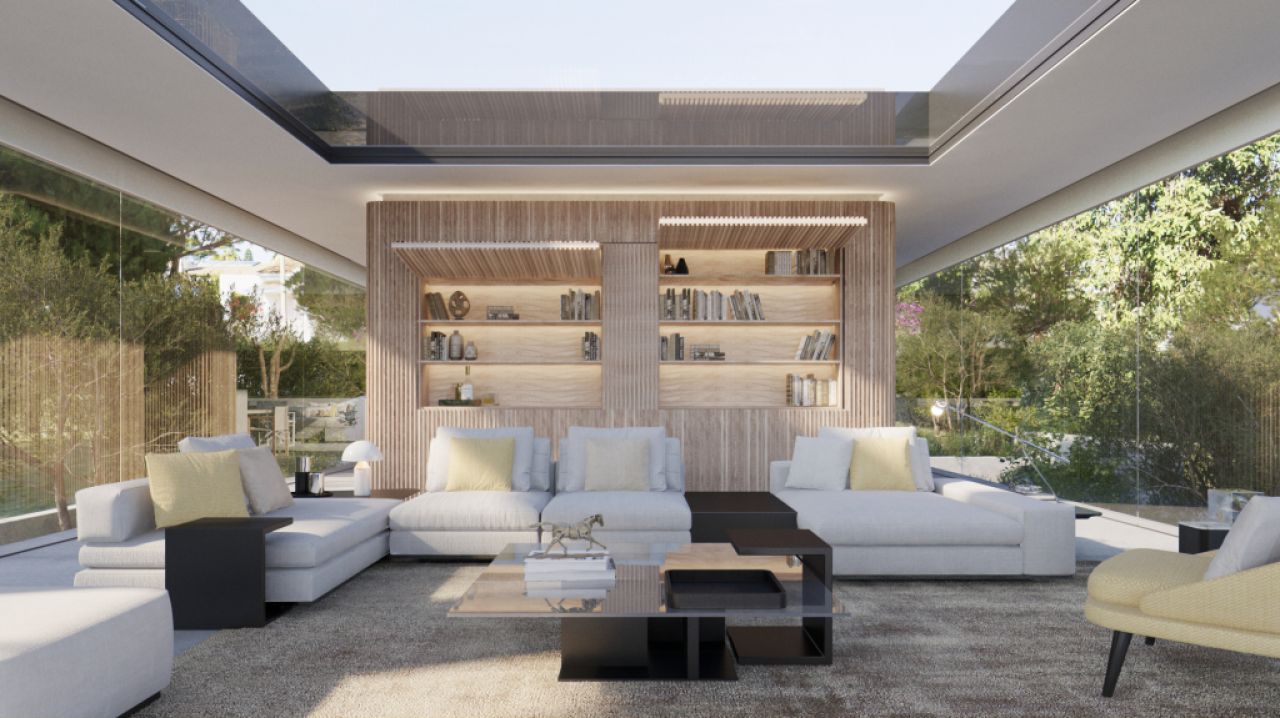 Beeindruckendes Projekt zum Verkauf an der Strandpromenade von Cala Mandia