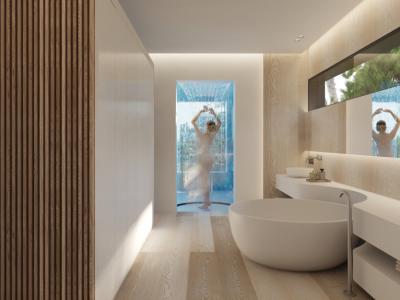 Beeindruckendes Projekt zum Verkauf an der Strandpromenade von Cala Mandia