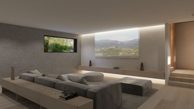 Beeindruckendes Projekt zum Verkauf an der Strandpromenade von Cala Mandia