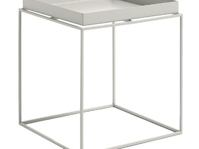 Beistelltisch 2x HAY Tray Table hellgrau