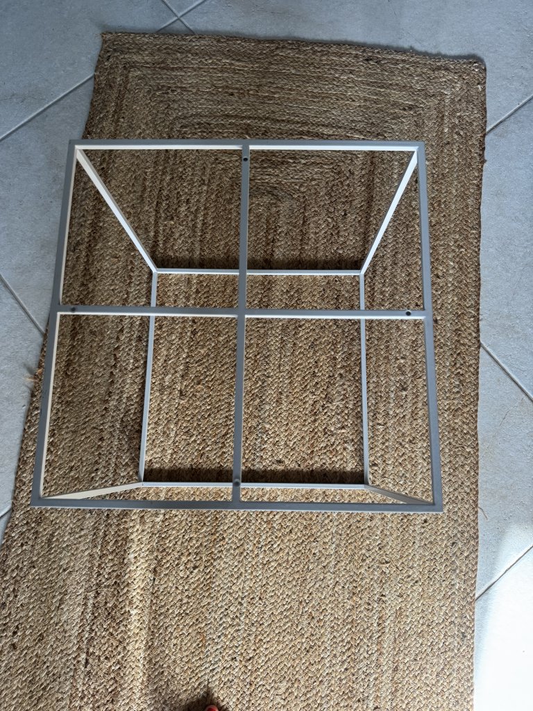 Beistelltisch 2x HAY Tray Table hellgrau