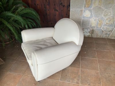 Bequeme Ledersessel