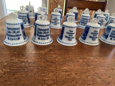 Berliner Weihnachtsglocken Sammlung komplett von 1973 bis 1995