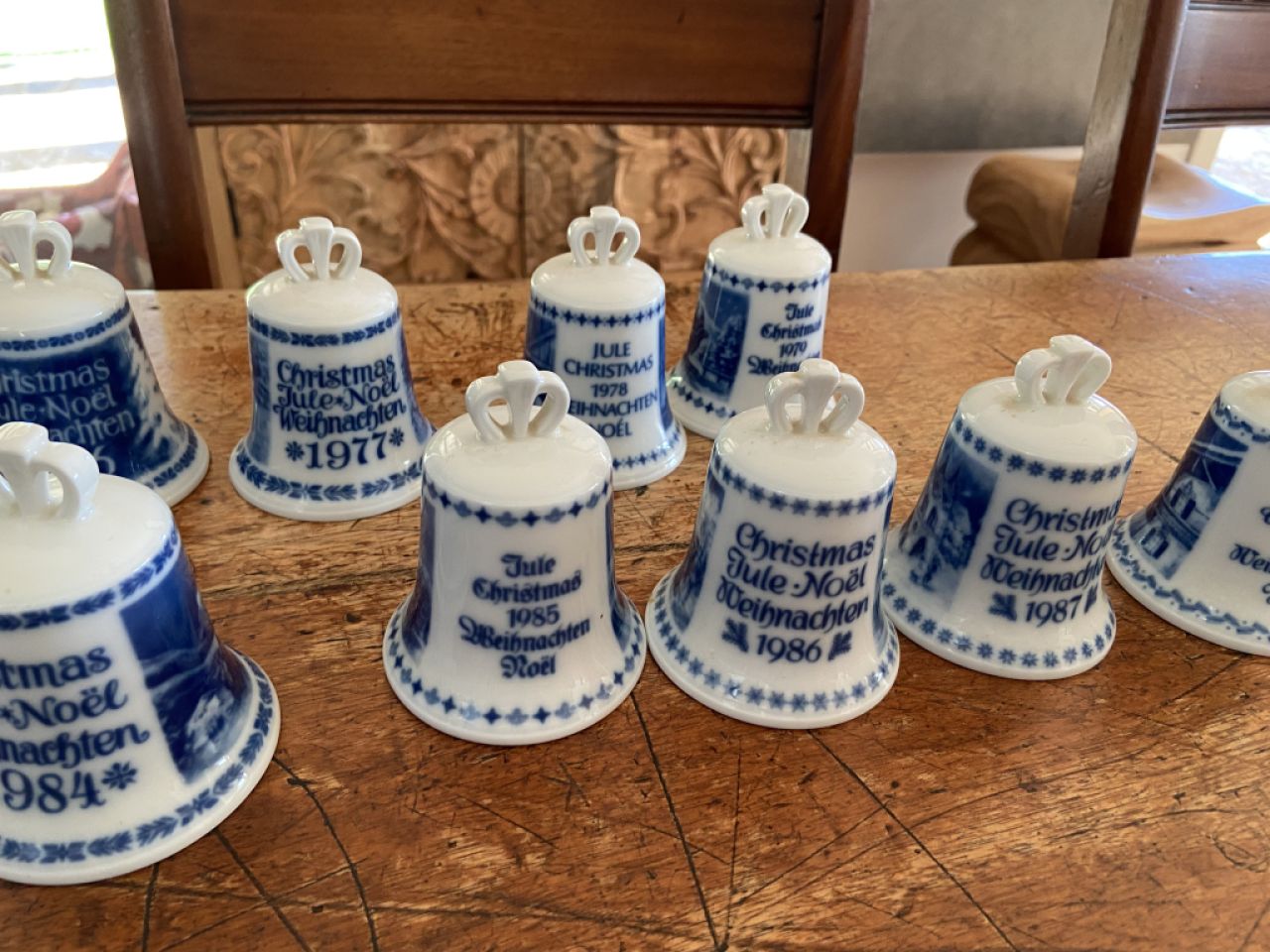 Berliner Weihnachtsglocken Sammlung komplett von 1973 bis 1995