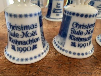 Berliner Weihnachtsglocken Sammlung komplett von 1973 bis 1995