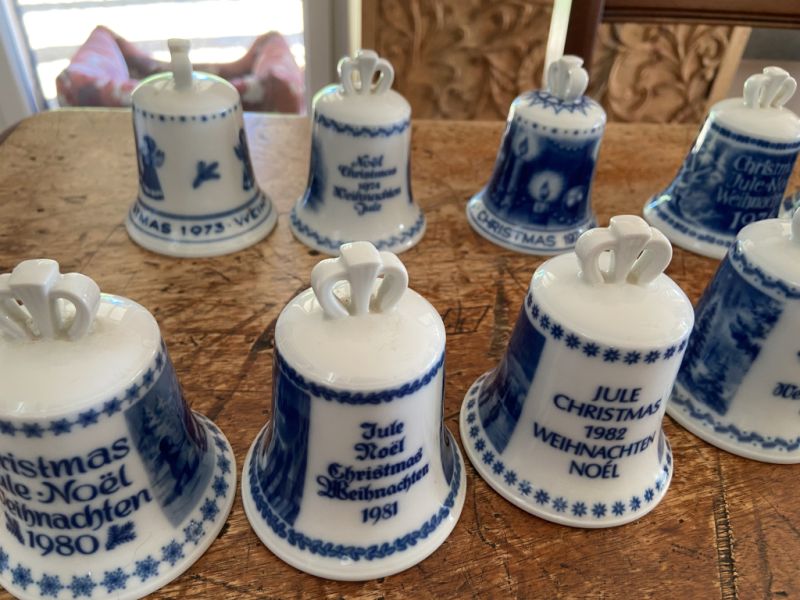 Berliner Weihnachtsglocken Sammlung komplett von 1973 bis 1995