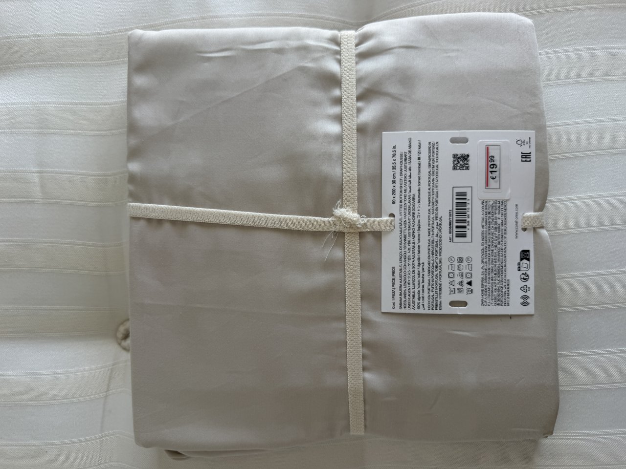Sábana sin usar de Zara Home