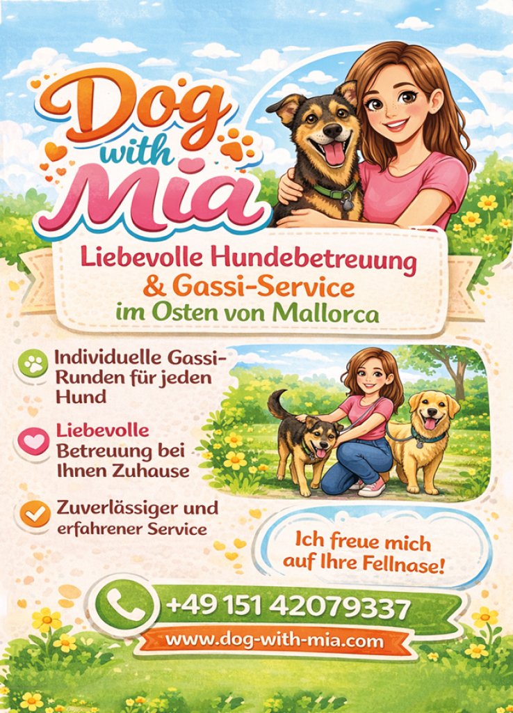 Biete zuverlässige Hundebetreuung mit Spaziergängen an