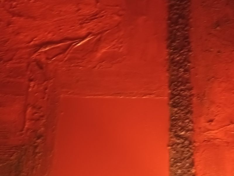 Cuadro a la venta en rojo