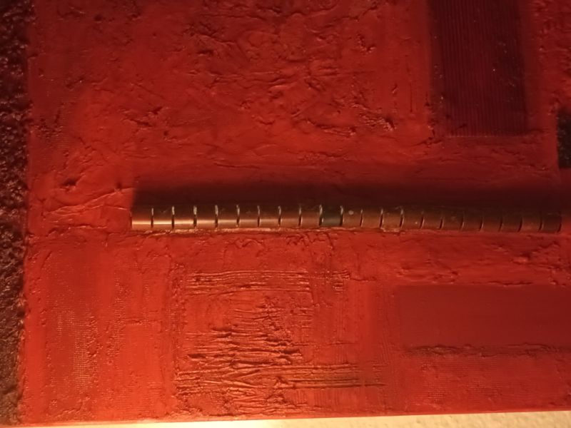 Cuadro a la venta en rojo