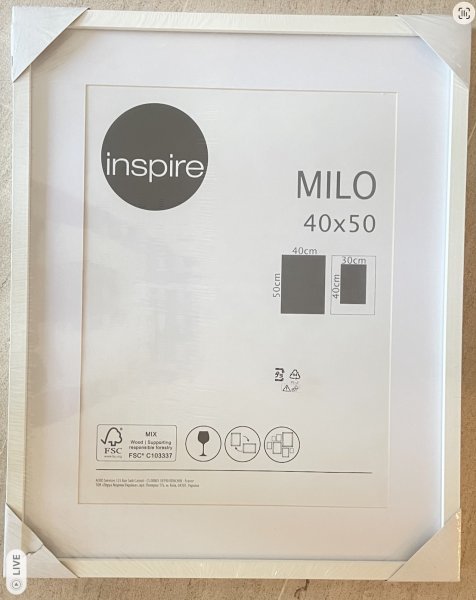 Bilderrahmen 2x50x70 cm + 1x40 x50 NEU und originalverpackt