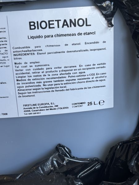 Bioethanol 2x 25 L canisters – fuel for ethanol fireplace