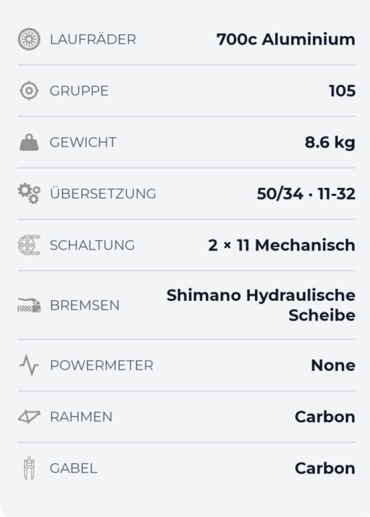 BMC - Rennrad RH 61 cm