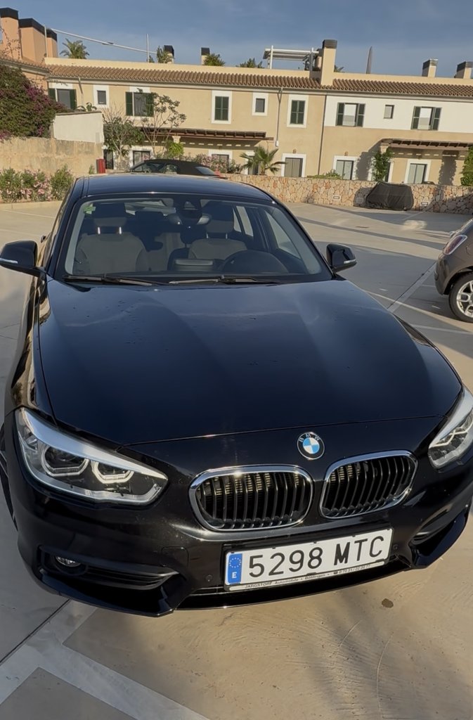 BMW 118 d, 133.500 km, gebaut im Mai 2017